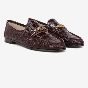 Worn 1x - ‘Lucca’ Bit Loafer - Burgundy Croc